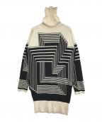 Jean Paul GAULTIERジャンポールゴルチェ）の古着「タートルネックニットワンピース」｜ベージュ