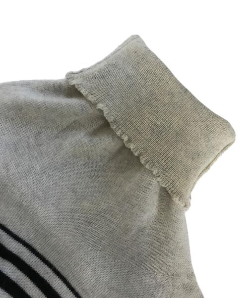 Jean Paul GAULTIER（ジャンポールゴルチェ）Jean Paul GAULTIER (ジャンポールゴルチェ) タートルネックニットワンピース ベージュ サイズ:Sの古着・服飾アイテム