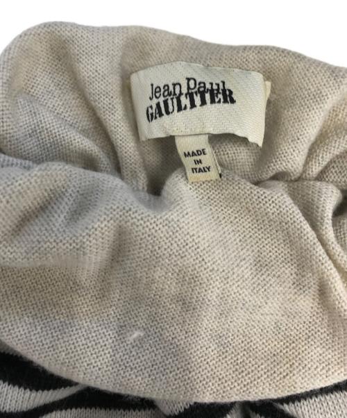 Jean Paul GAULTIER（ジャンポールゴルチェ）Jean Paul GAULTIER (ジャンポールゴルチェ) タートルネックニットワンピース ベージュ サイズ:Sの古着・服飾アイテム