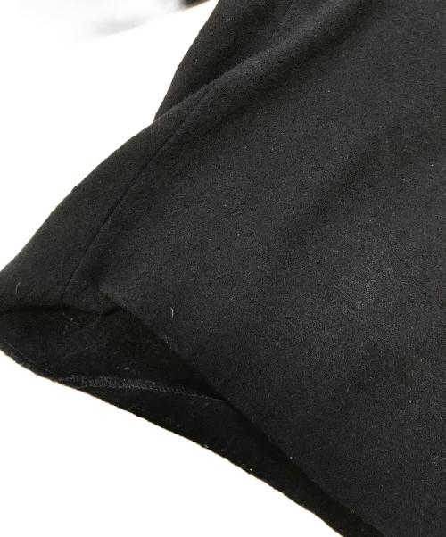 DRIES VAN NOTEN（ドリスヴァンノッテン）DRIES VAN NOTEN (ドリスヴァンノッテン) 縮絨ハーフパンツ ブラック サイズ:34の古着・服飾アイテム