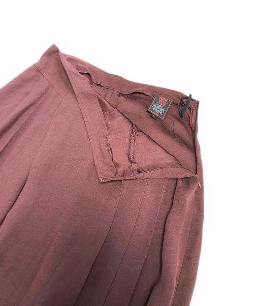 Jean Paul GAULTIER CLASSIQUE（ジャンポールゴルチエクラシック）Jean Paul GAULTIER CLASSIQUE (ジャンポールゴルチエクラシック) ロングスカート レッド サイズ:40の古着・服飾アイテム