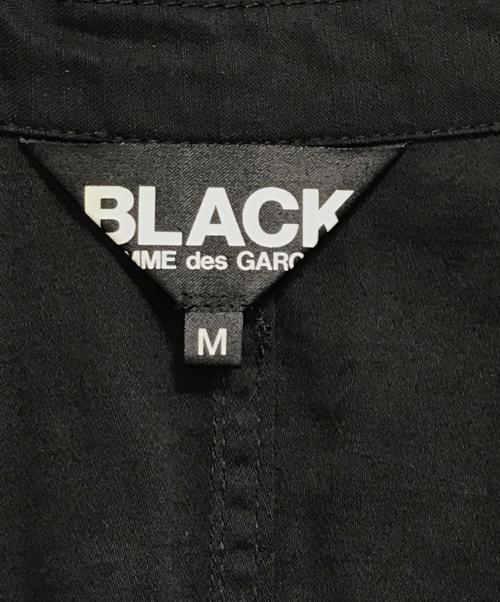 BLACK COMME des GARCONS（ブラックコムデギャルソン）BLACK COMME des GARCONS (ブラックコムデギャルソン) 変形燕尾ジャケット ブラック サイズ:Mの古着・服飾アイテム