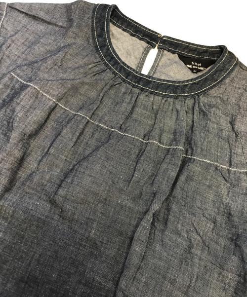 tricot COMME des GARCONS（トリココムデギャルソン）tricot COMME des GARCONS (トリココムデギャルソン) ブラウス ブルー サイズ:Mの古着・服飾アイテム
