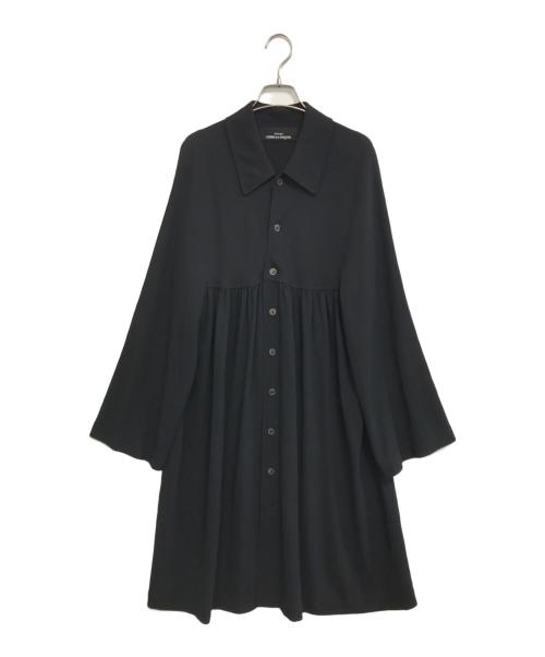 tricot COMME des GARCONS（トリココムデギャルソン）tricot COMME des GARCONS (トリココムデギャルソン) シャツワンピース ブラック サイズ:表記なしの古着・服飾アイテム