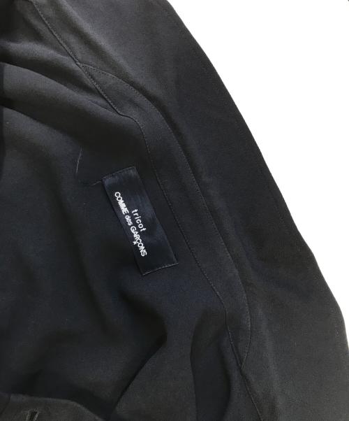 tricot COMME des GARCONS（トリココムデギャルソン）tricot COMME des GARCONS (トリココムデギャルソン) シャツワンピース ブラック サイズ:表記なしの古着・服飾アイテム