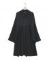 tricot COMME des GARCONS（トリココムデギャルソン）の古着「シャツワンピース」｜ブラック