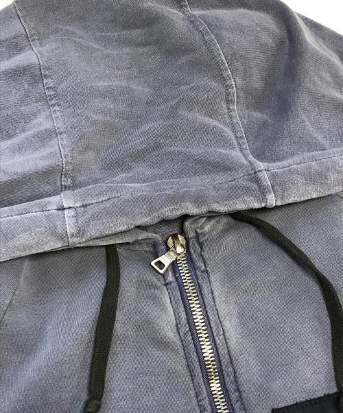 PRADA（プラダ）PRADA (プラダ) ロゴジップパーカー パープル サイズ:XSの古着・服飾アイテム