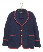 tricot COMME des GARCONSトリココムデギャルソン）の古着「縮絨3Bジャケット」｜ネイビー