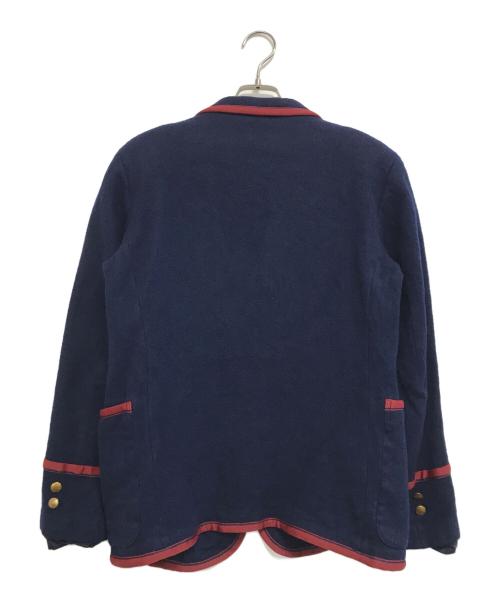 tricot COMME des GARCONS（トリココムデギャルソン）tricot COMME des GARCONS (トリココムデギャルソン) 縮絨3Bジャケット ネイビー サイズ:表記なしの古着・服飾アイテム