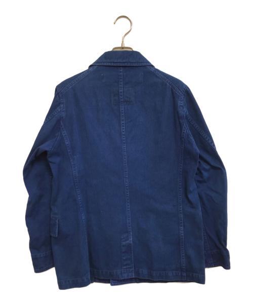 JUNYA WATANABE COMME des GARCONS（(ジュンヤワタナベ コムデギャルソン）JUNYA WATANABE COMME des GARCONS ((ジュンヤワタナベ コムデギャルソン) 後染め変形カバーオール ブルー サイズ:XSの古着・服飾アイテム