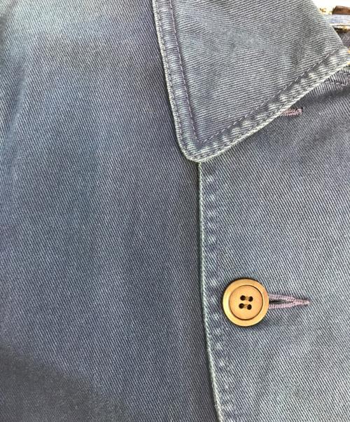 JUNYA WATANABE COMME des GARCONS（(ジュンヤワタナベ コムデギャルソン）JUNYA WATANABE COMME des GARCONS ((ジュンヤワタナベ コムデギャルソン) 後染め変形カバーオール ブルー サイズ:XSの古着・服飾アイテム