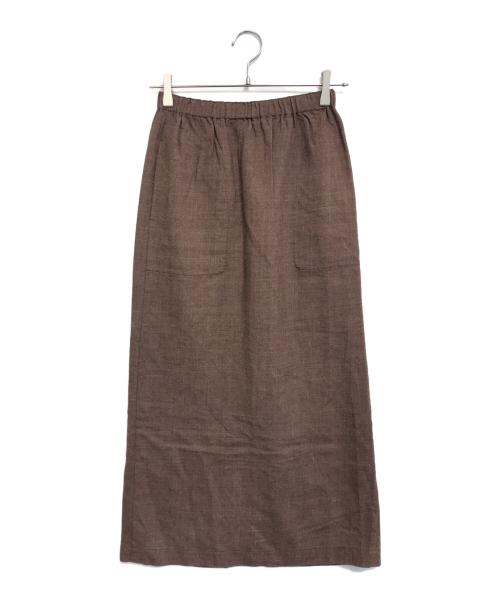 tricot COMME des GARCONS（トリココムデギャルソン）tricot COMME des GARCONS (トリココムデギャルソン) ロングスカート ブラウン サイズ:表記なしの古着・服飾アイテム