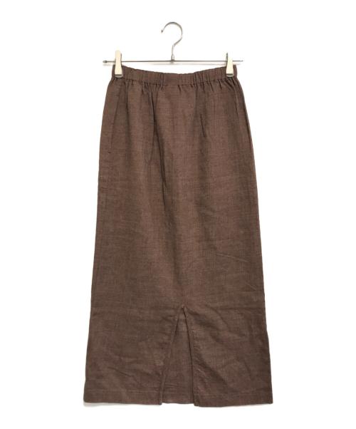 tricot COMME des GARCONS（トリココムデギャルソン）tricot COMME des GARCONS (トリココムデギャルソン) ロングスカート ブラウン サイズ:表記なしの古着・服飾アイテム