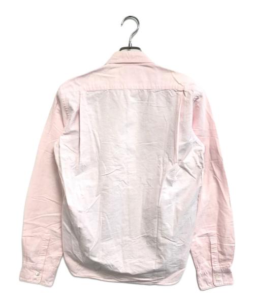 COMME des GARCONS HOMME（コムデギャルソン オム）COMME des GARCONS HOMME (コムデギャルソン オム) 縮絨切替シャツ ピンク サイズ:Sの古着・服飾アイテム