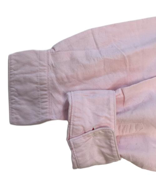 COMME des GARCONS HOMME（コムデギャルソン オム）COMME des GARCONS HOMME (コムデギャルソン オム) 縮絨切替シャツ ピンク サイズ:Sの古着・服飾アイテム