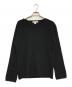 COMME des GARCONS SHIRT（コムデギャルソンシャツ）の古着「Vネックニット」｜ブラック