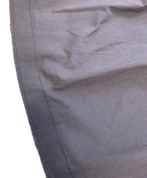 MIU MIU（ミュウミュウ）MIU MIU (ミュウミュウ) 裁断巻きスカート グレー サイズ:40の古着・服飾アイテム