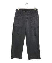 TRIPP NYC（トリップニューヨークシティー）の古着「デザインカーゴパンツ」｜ブラック