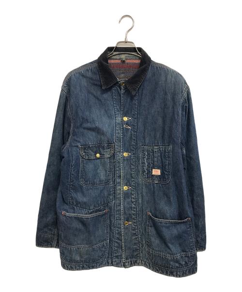 HERCULES（ヘラクレス）HERCULES (ヘラクレス) 裏地ブランケット カバーオール インディゴ サイズ:不明の古着・服飾アイテム