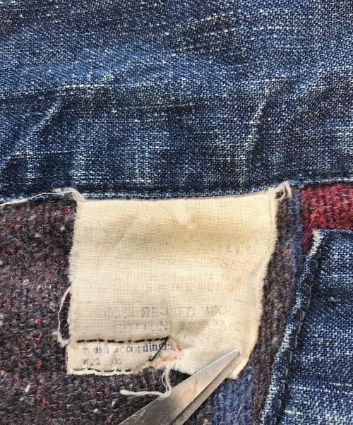 HERCULES（ヘラクレス）HERCULES (ヘラクレス) 裏地ブランケット カバーオール インディゴ サイズ:不明の古着・服飾アイテム