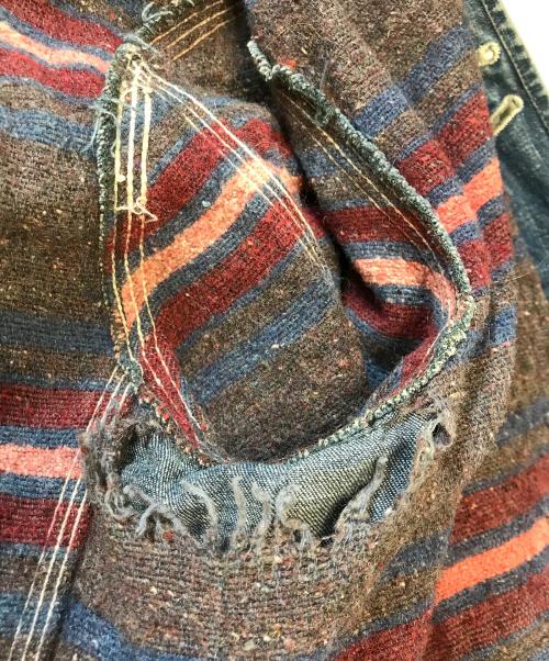 HERCULES（ヘラクレス）HERCULES (ヘラクレス) 裏地ブランケット カバーオール インディゴ サイズ:不明の古着・服飾アイテム