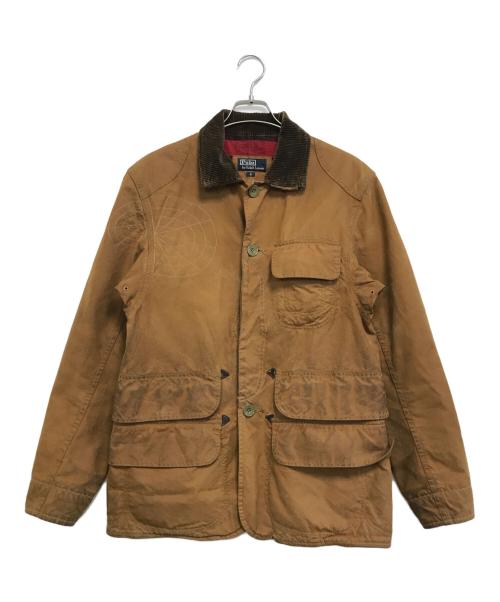 POLO RALPH LAUREN（ポロ・ラルフローレン）POLO RALPH LAUREN (ポロ・ラルフローレン) オイルドハンティングジャケット ブラウン サイズ:Sの古着・服飾アイテム