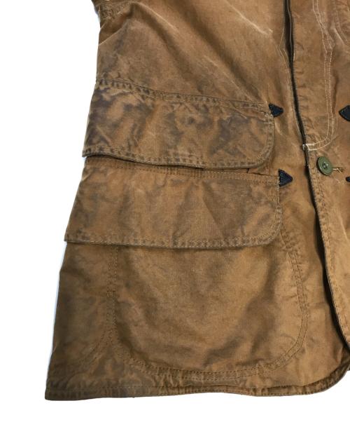 POLO RALPH LAUREN（ポロ・ラルフローレン）POLO RALPH LAUREN (ポロ・ラルフローレン) オイルドハンティングジャケット ブラウン サイズ:Sの古着・服飾アイテム