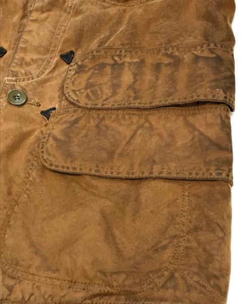 POLO RALPH LAUREN（ポロ・ラルフローレン）POLO RALPH LAUREN (ポロ・ラルフローレン) オイルドハンティングジャケット ブラウン サイズ:Sの古着・服飾アイテム