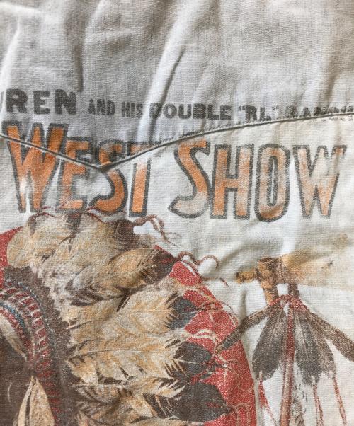 POLO RALPH LAUREN（ポロ・ラルフローレン）POLO RALPH LAUREN (ポロ・ラルフローレン) シャンブレーウエスタンシャツ インディゴ サイズ:Mの古着・服飾アイテム