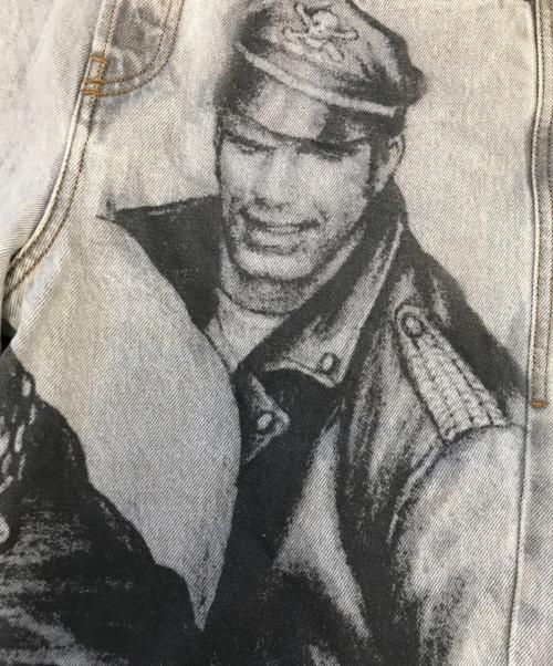 DIESEL（ディーゼル）DIESEL (ディーゼル) Tom of Finland Foundation (トム・オブ・フィンランド財団) デニムパンツ ブラック サイズ:W28の古着・服飾アイテム