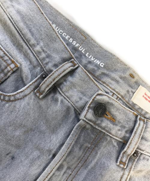 DIESEL（ディーゼル）DIESEL (ディーゼル) Tom of Finland Foundation (トム・オブ・フィンランド財団) デニムパンツ ブラック サイズ:W28の古着・服飾アイテム