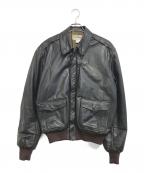 L.L.Beanエルエルビーン マウンテンパーカー）の古着「a-2 レザージャケット」｜ブラック