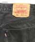 中古・古着 LEVI'S (リーバイス) 後染めデニムパンツ ブラック サイズ:W36×L32：15000円