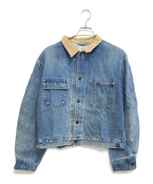 POLO RALPH LAUREN（ポロ・ラルフローレン）POLO RALPH LAUREN (ポロ・ラルフローレン) デニムジャケット インディゴ サイズ:XLの古着・服飾アイテム