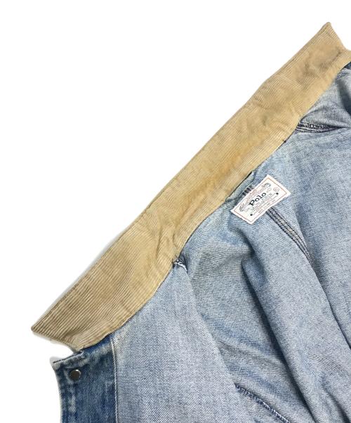POLO RALPH LAUREN（ポロ・ラルフローレン）POLO RALPH LAUREN (ポロ・ラルフローレン) デニムジャケット インディゴ サイズ:XLの古着・服飾アイテム