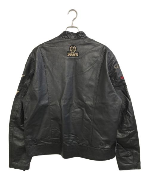 DUCATI（ドゥカティ）DUCATI (ドゥカティ) DAINESE (ダイネーゼ) レザージャケット ブラック サイズ:表記なしの古着・服飾アイテム