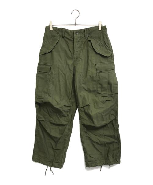 VINTAGE MILITARY（ヴィンテージ ミリタリー）VINTAGE MILITARY (ヴィンテージ ミリタリー) US ARMY M-65 フィールドパンツ グリーン サイズ:SMALL SHORTの古着・服飾アイテム