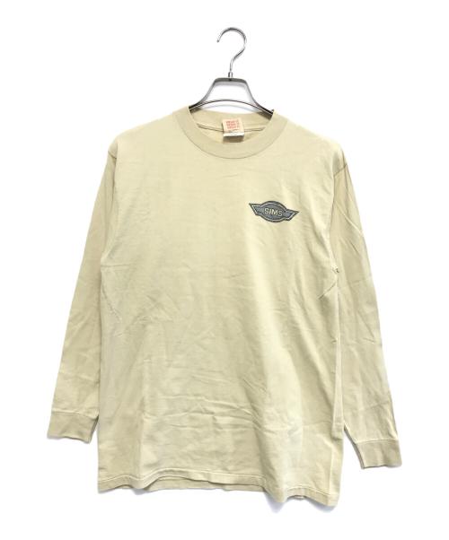 SIMS（シムス）SIMS (シムス) ロングスリーブカットソー カーキ サイズ:Mの古着・服飾アイテム