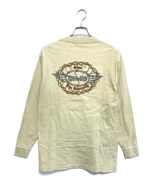 SIMS（シムス）SIMS (シムス) ロングスリーブカットソー カーキ サイズ:Mの古着・服飾アイテム