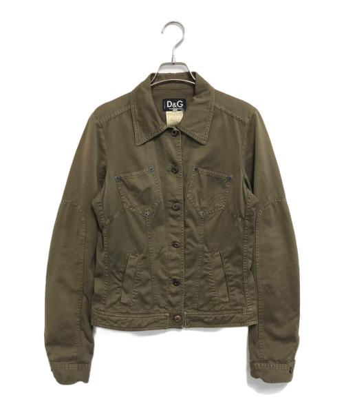 DOLCE & GABBANA（ドルチェ＆ガッバーナ）DOLCE & GABBANA (ドルチェ＆ガッバーナ) ジャケット グリーン サイズ:40の古着・服飾アイテム