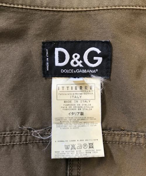 DOLCE & GABBANA（ドルチェ＆ガッバーナ）DOLCE & GABBANA (ドルチェ＆ガッバーナ) ジャケット グリーン サイズ:40の古着・服飾アイテム