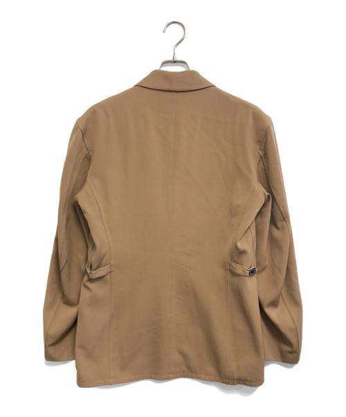 ZERO KING（ゼロキング）ZERO KING (ゼロキング) レーヨンギャバジン スポーツジャケット ブラウン サイズ:36の古着・服飾アイテム