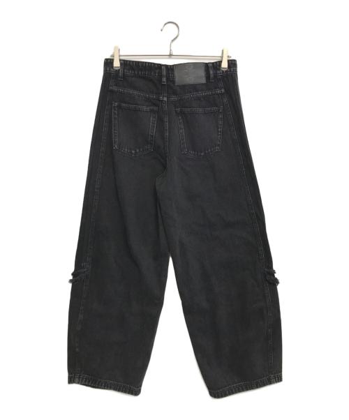 adidas（アディダス）adidas (アディダス) Teamgeist Wide Black Denim ブラック サイズ:30の古着・服飾アイテム