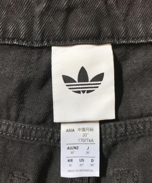 adidas（アディダス）adidas (アディダス) Teamgeist Wide Black Denim ブラック サイズ:30の古着・服飾アイテム