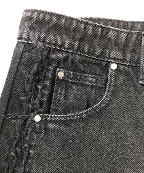 adidas（アディダス）adidas (アディダス) Teamgeist Wide Black Denim ブラック サイズ:30の古着・服飾アイテム