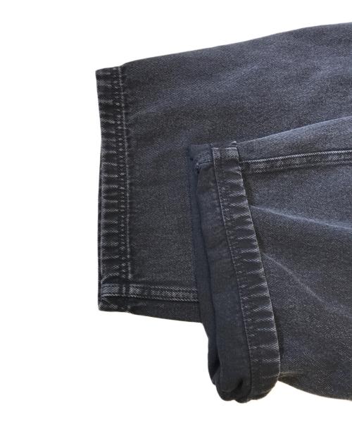 adidas（アディダス）adidas (アディダス) Teamgeist Wide Black Denim ブラック サイズ:30の古着・服飾アイテム