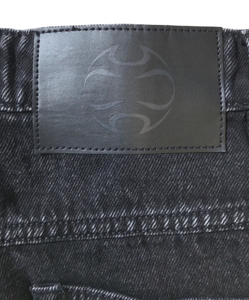 adidas（アディダス）adidas (アディダス) Teamgeist Wide Black Denim ブラック サイズ:30の古着・服飾アイテム