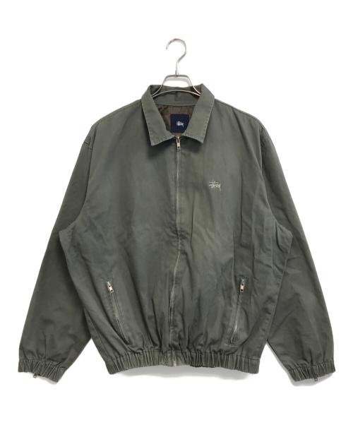 stussy（ステューシー）stussy (ステューシー) スイングトップ オリーブ サイズ:XLの古着・服飾アイテム