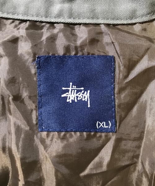 stussy（ステューシー）stussy (ステューシー) スイングトップ オリーブ サイズ:XLの古着・服飾アイテム