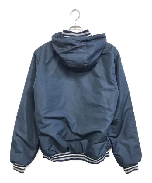 JH Design（ジェイエイチデザイン）JH Design (ジェイエイチデザイン) フーデッドリバーシブルスタジャン ネイビー サイズ:Mの古着・服飾アイテム